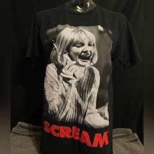 Scream Graphic Black T-Shirt